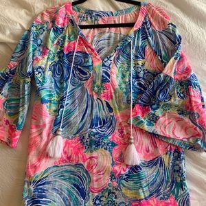 Lilly Pulitzer Bell Sleeve Top
